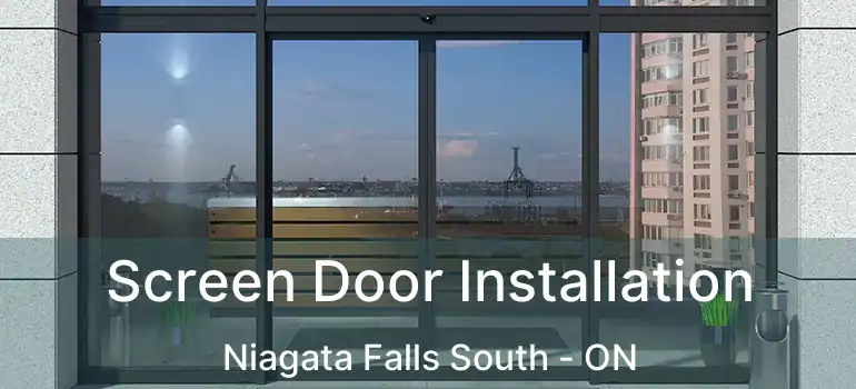  Screen Door Installation Niagata Falls South - ON