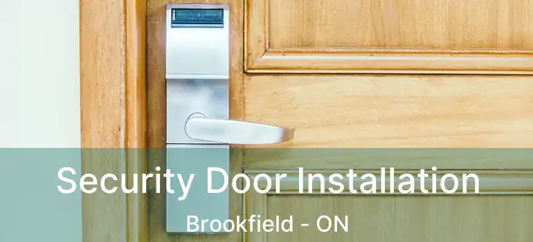  Security Door Installation Brookfield - ON