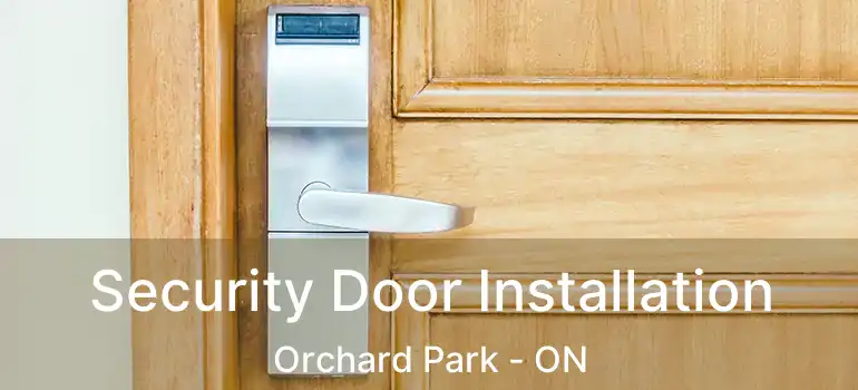  Security Door Installation Orchard Park - ON