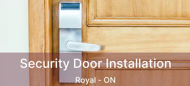  Security Door Installation Royal - ON