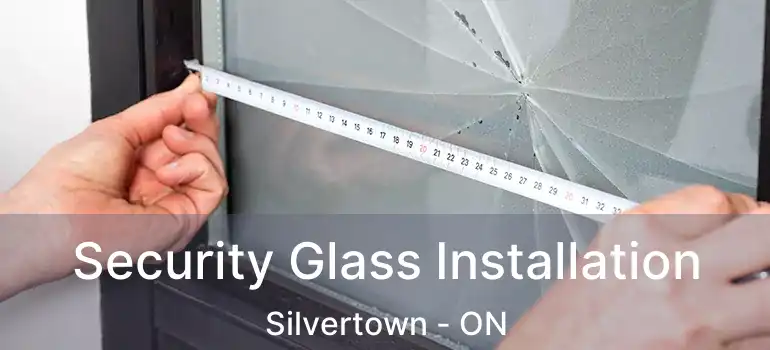  Security Glass Installation Silvertown - ON