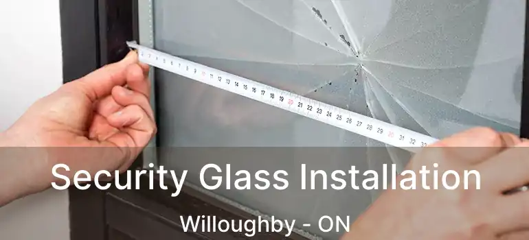  Security Glass Installation Willoughby - ON