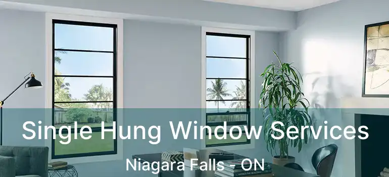  Single Hung Window Services Niagara Falls - ON