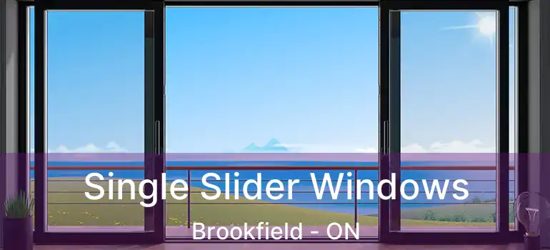  Single Slider Windows Brookfield - ON