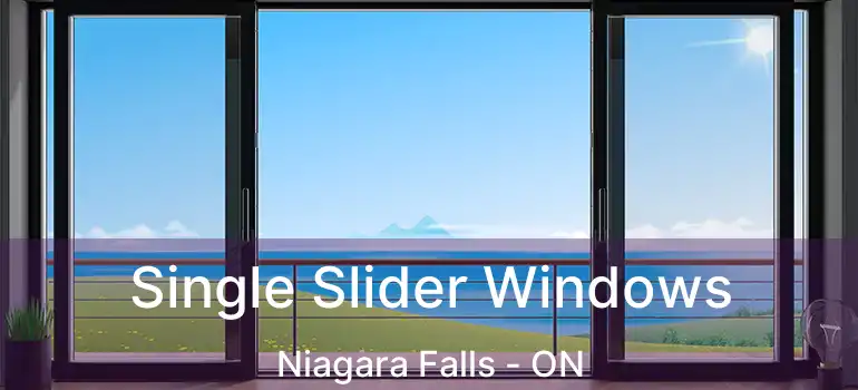  Single Slider Windows Niagara Falls - ON