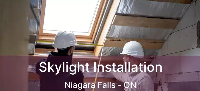  Skylight Installation Niagara Falls - ON