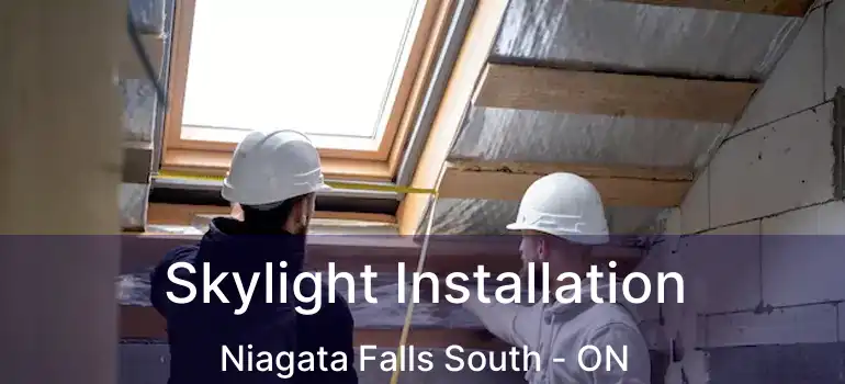  Skylight Installation Niagata Falls South - ON