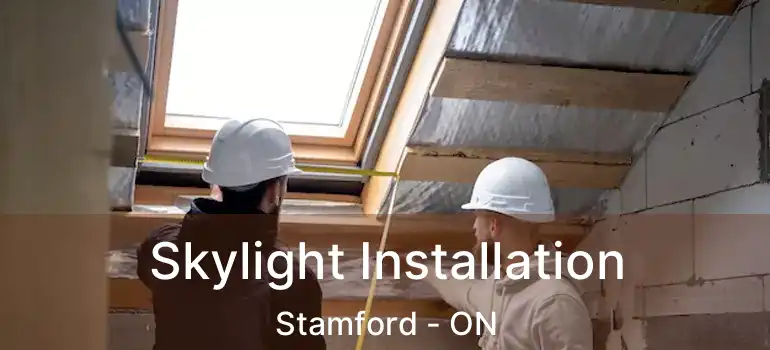  Skylight Installation Stamford - ON