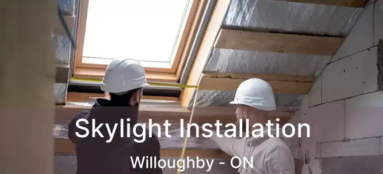  Skylight Installation Willoughby - ON