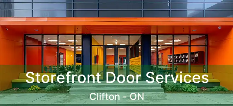  Storefront Door Services Clifton - ON