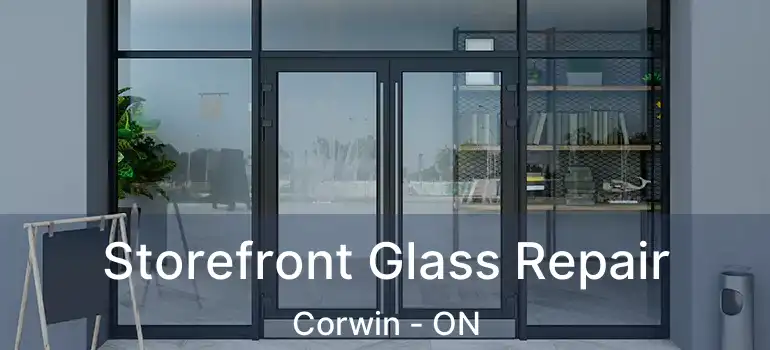  Storefront Glass Repair Corwin - ON