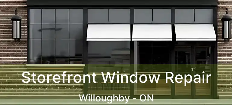  Storefront Window Repair Willoughby - ON