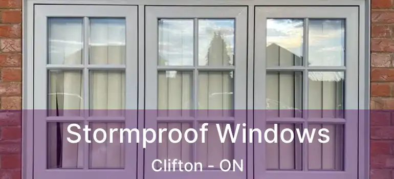  Stormproof Windows Clifton - ON