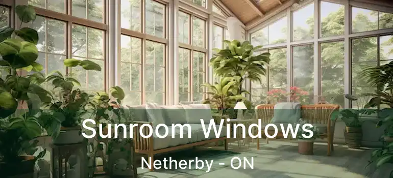  Sunroom Windows Netherby - ON