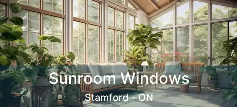  Sunroom Windows Stamford - ON