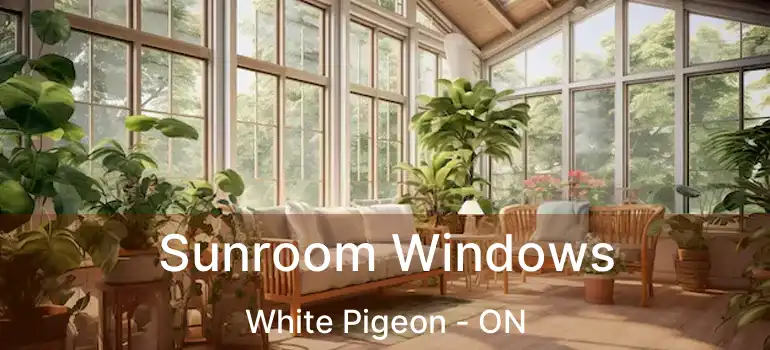  Sunroom Windows White Pigeon - ON