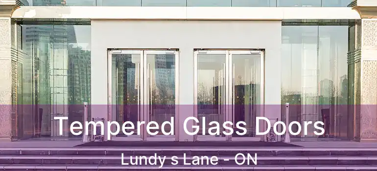  Tempered Glass Doors Lundy s Lane - ON