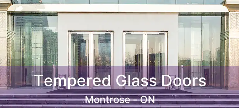  Tempered Glass Doors Montrose - ON