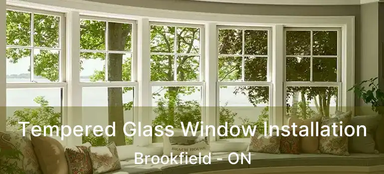  Tempered Glass Window Installation Brookfield - ON