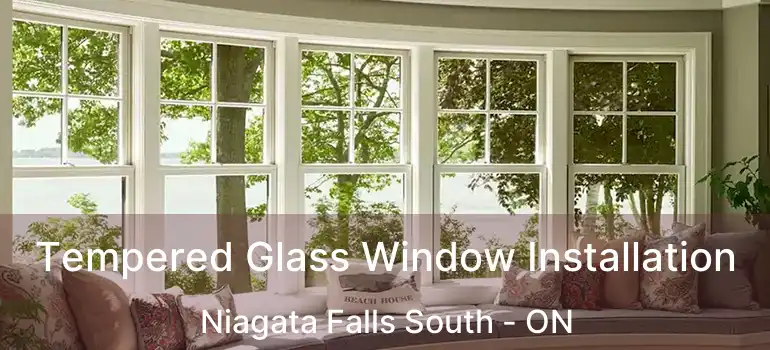  Tempered Glass Window Installation Niagata Falls South - ON