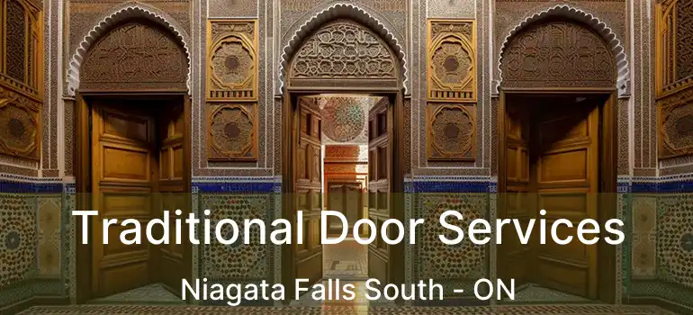  Traditional Door Services Niagata Falls South - ON