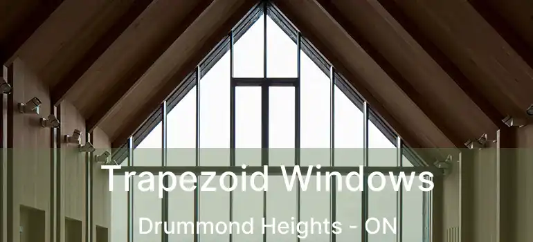  Trapezoid Windows Drummond Heights - ON