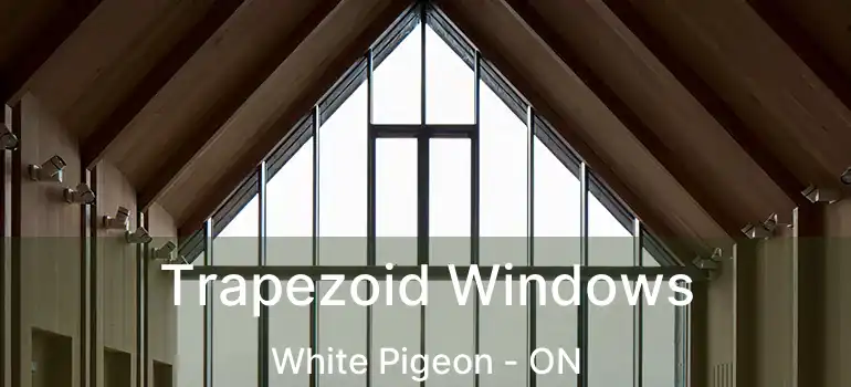  Trapezoid Windows White Pigeon - ON