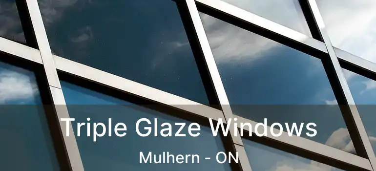  Triple Glaze Windows Mulhern - ON