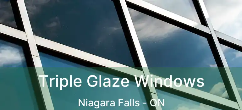  Triple Glaze Windows Niagara Falls - ON