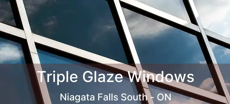  Triple Glaze Windows Niagata Falls South - ON