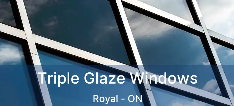  Triple Glaze Windows Royal - ON