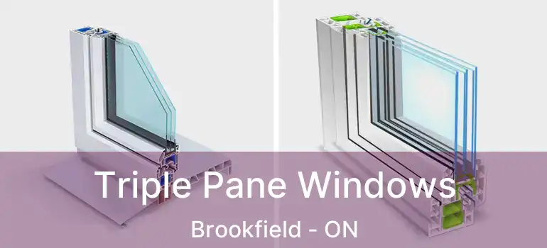  Triple Pane Windows Brookfield - ON