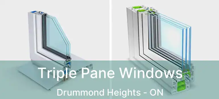  Triple Pane Windows Drummond Heights - ON