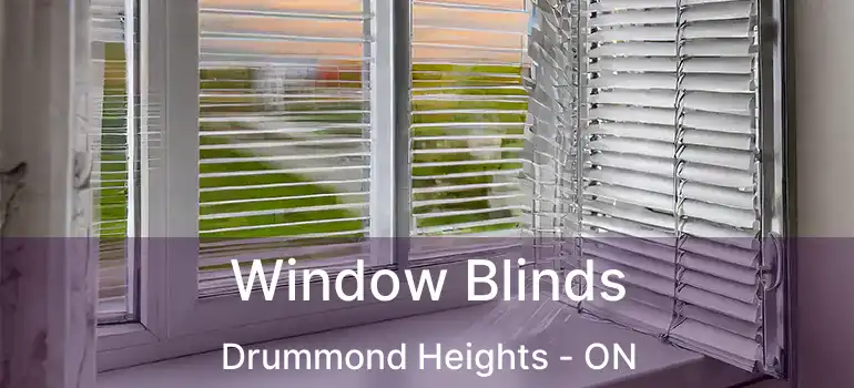  Window Blinds Drummond Heights - ON