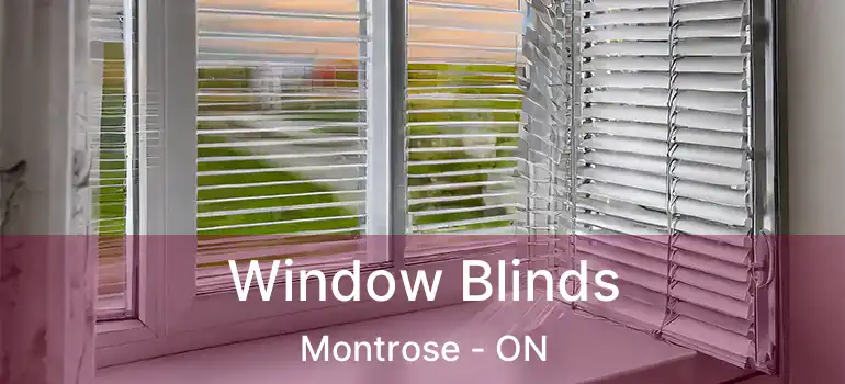  Window Blinds Montrose - ON