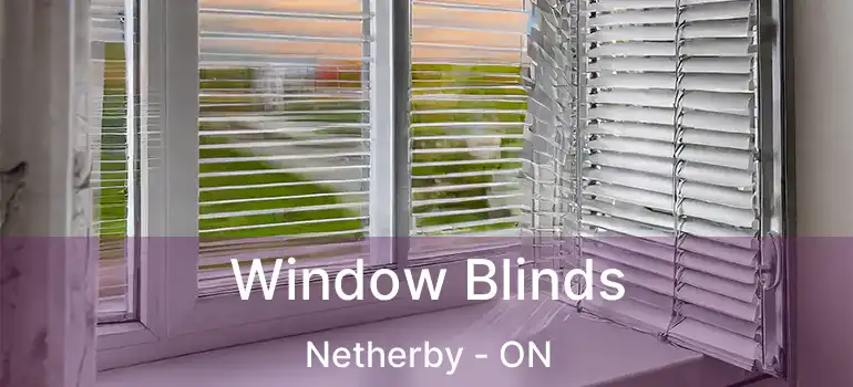  Window Blinds Netherby - ON