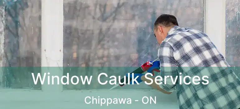  Window Caulk Services Chippawa - ON