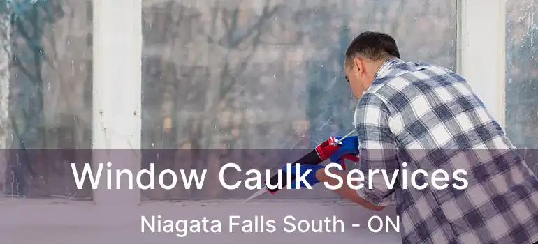  Window Caulk Services Niagata Falls South - ON