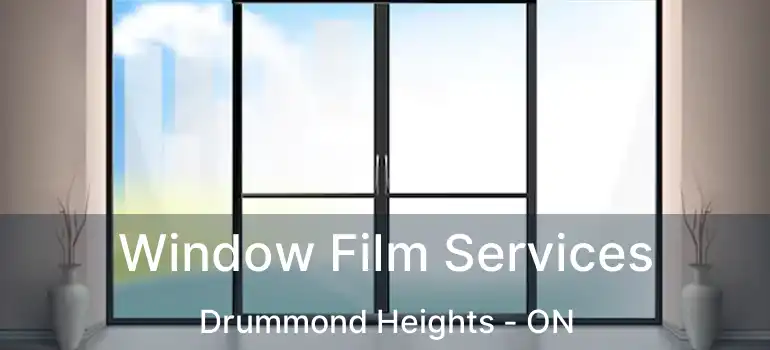  Window Film Services Drummond Heights - ON