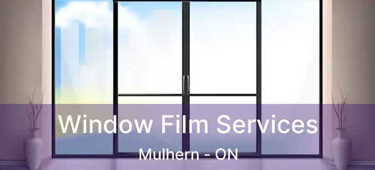  Window Film Services Mulhern - ON