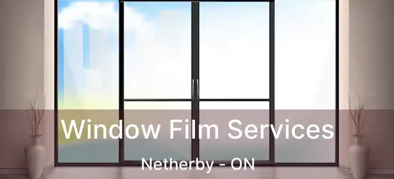  Window Film Services Netherby - ON