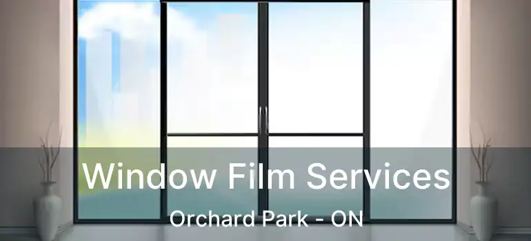  Window Film Services Orchard Park - ON