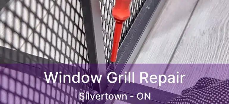  Window Grill Repair Silvertown - ON