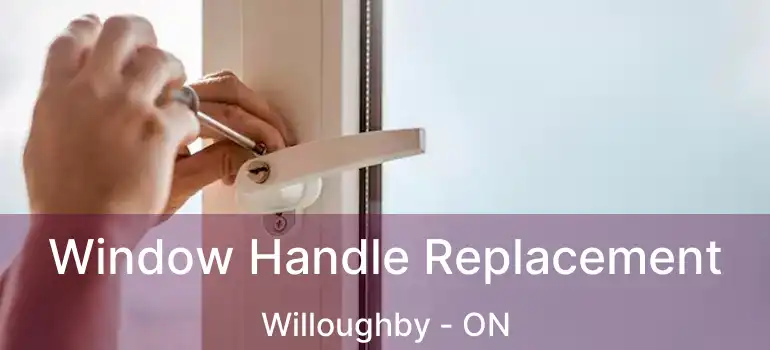  Window Handle Replacement Willoughby - ON