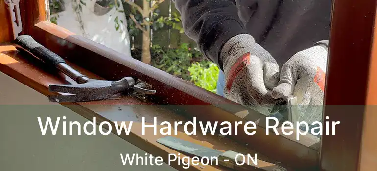  Window Hardware Repair White Pigeon - ON