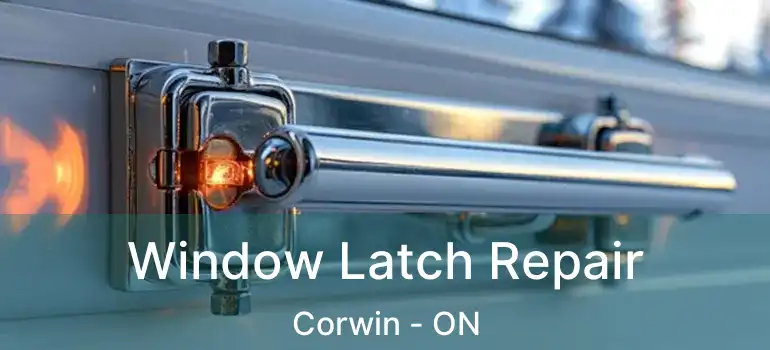  Window Latch Repair Corwin - ON