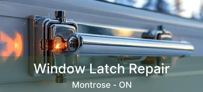  Window Latch Repair Montrose - ON