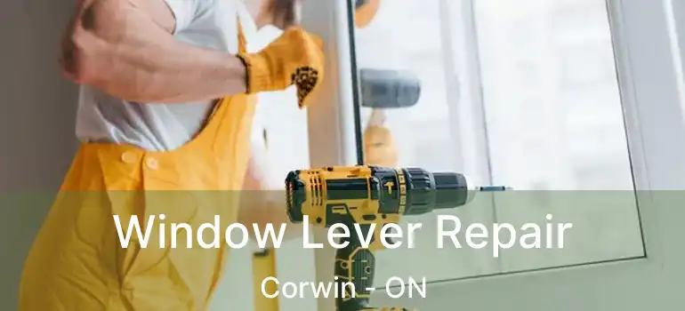  Window Lever Repair Corwin - ON