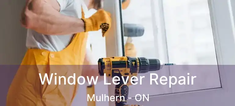  Window Lever Repair Mulhern - ON