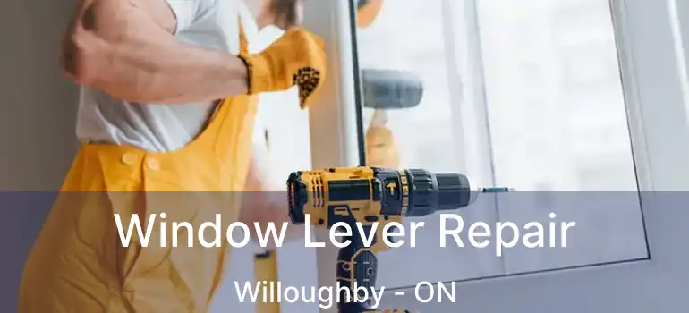  Window Lever Repair Willoughby - ON